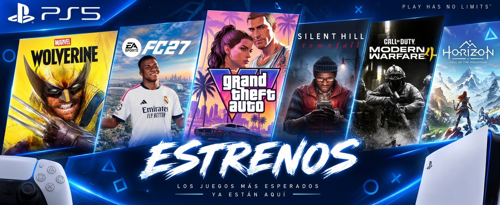Estrenos juegos PS5