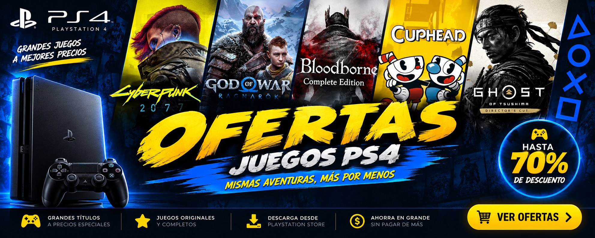 Ofertas juegos PS4